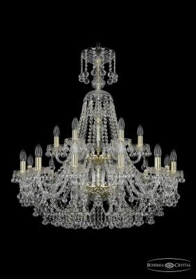 Люстра  Bohemia Ivele Crystal  арт. 1409/12+6/300/XL-94/2d/G